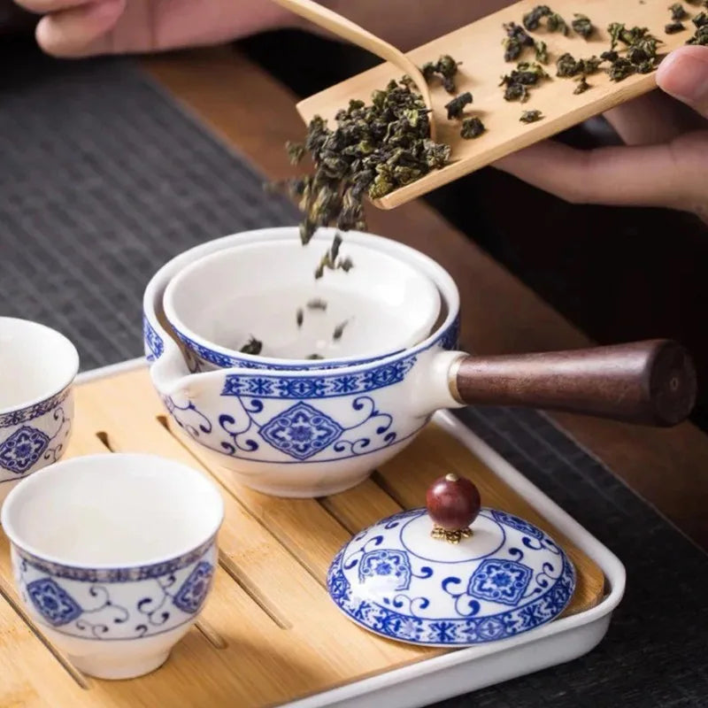 Ceramic Rotating Teapot